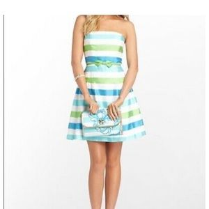 Lilly Pulitzer Jordan Dress Organza Stripe